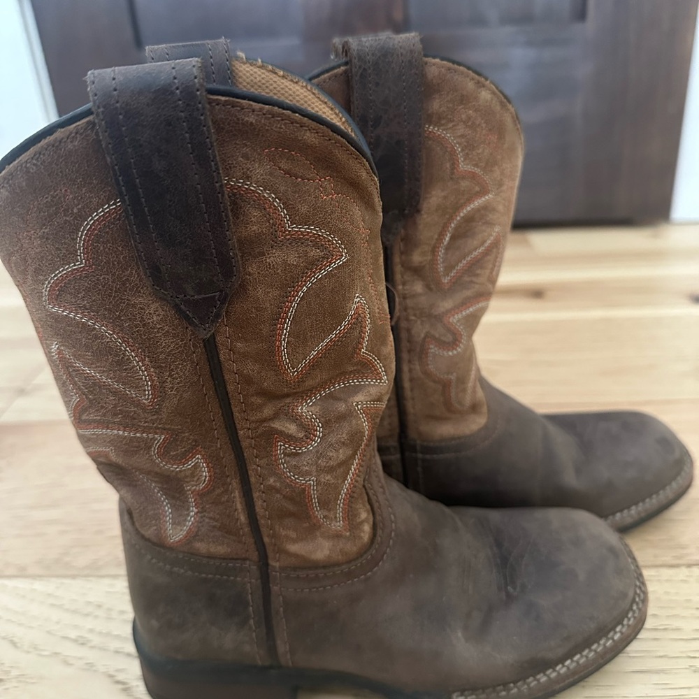 Roper Brown Western Cowboy Boots